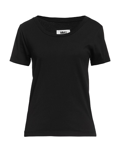 MM6 MAISON MARGIELA Basic T-shirt Black 100% Cotton