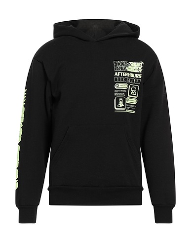 CLUB FANTASY Felpa Nero 100% Cotone
