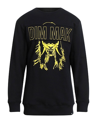 DIM MAK Sweatshirt Black 100% Cotton