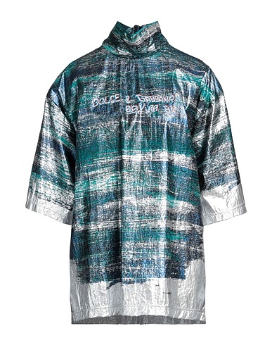 DOLCE&GABBANA Elegante Top Blau 100% Polyamid