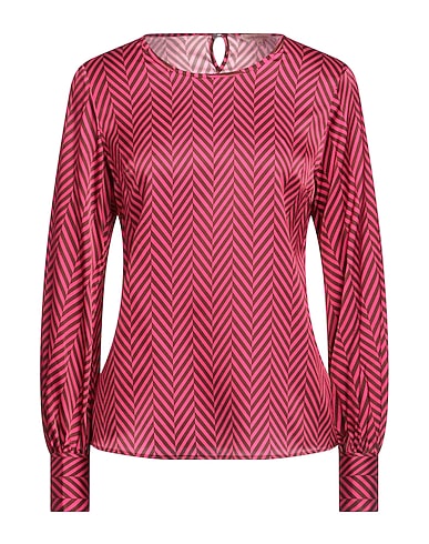 CAMICETTASNOB Top Magenta 59% Viscose, 33% Silk, 8% Elastane