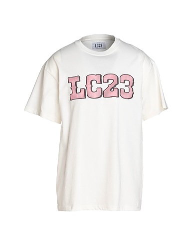 LC23 T-shirt WESTERN LOGO T-SHIRT
 Blanc 100% Coton