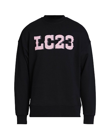 LC23 Sweatshirt WESTERN LOGO SWEATSHIRT
 Black 100% Cotton