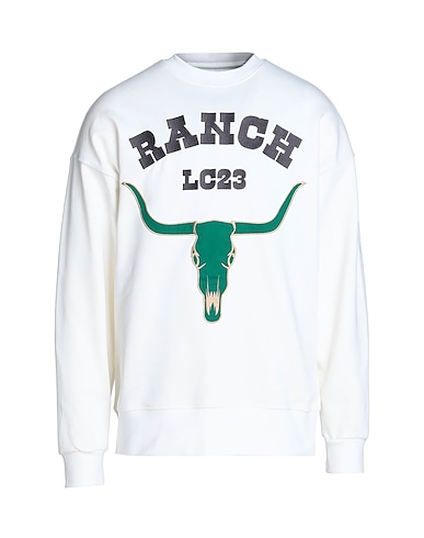 LC23 Sweatshirt RANCH SWEATSHIRT
 White 100% Cotton