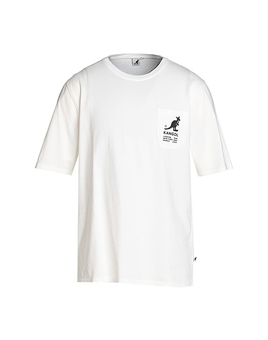 KANGOL T-shirt White 100% Cotton