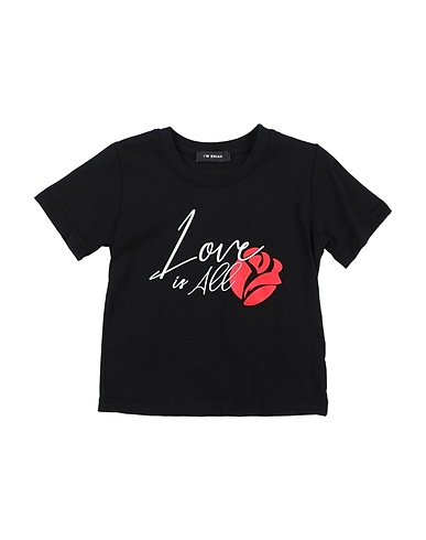 I'M BRIAN T-shirt Nero 100% Cotone