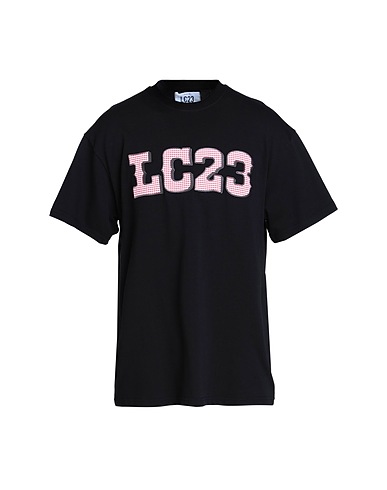 LC23 T-shirt WESTERN LOGO T-SHIRT
 Nero 100% Cotone