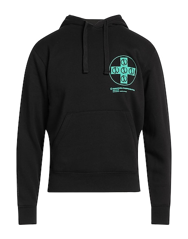 DARKOVELI Hooded track jacket  Black 80% Cotton, 20% Polyester