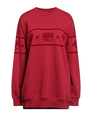 CHIARA FERRAGNI Felpa Porpora 100% Cotone