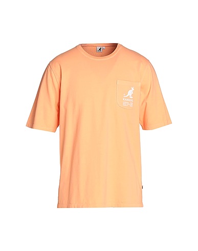 KANGOL T-shirt Salmon pink 100% Cotton
