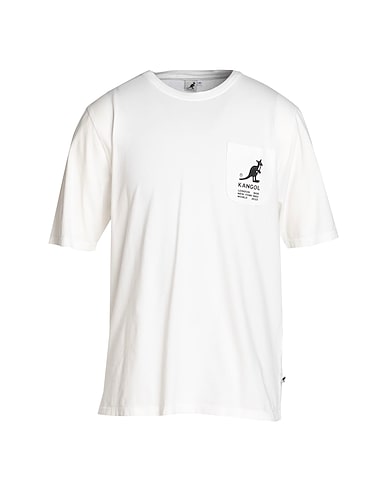 KANGOL T-shirt White 100% Cotton
