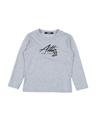 ATTIC 21 T-shirt Grigio 100% Cotone