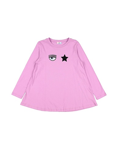 CHIARA FERRAGNI T-Shirt Lila 100% Baumwolle