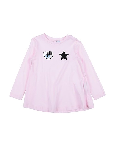 CHIARA FERRAGNI T-shirt Rosa chiaro 100% Cotone