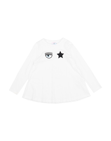 CHIARA FERRAGNI T-Shirt Weiß 100% Baumwolle