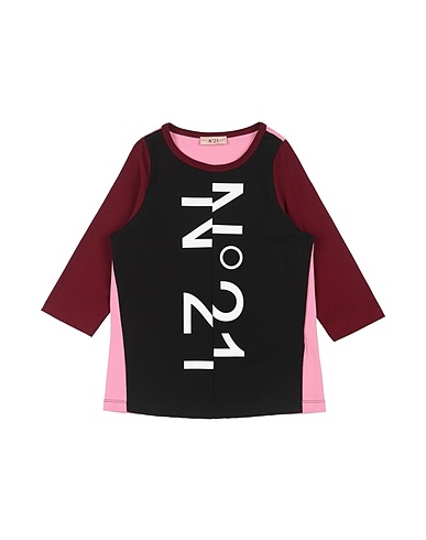N°21 T-shirt Nero 90% Cotone, 10% Elastan