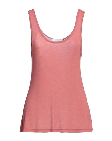 SOLOTRE Vest Antique rose 66% Viscose, 19% Polyamide, 9% Cashmere, 6% Elastane