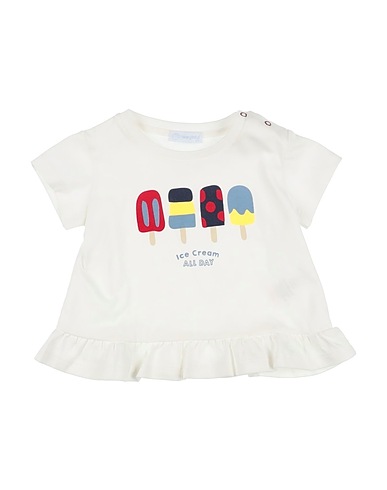 LARANJINHA T-Shirt Weiß 100% Baumwolle