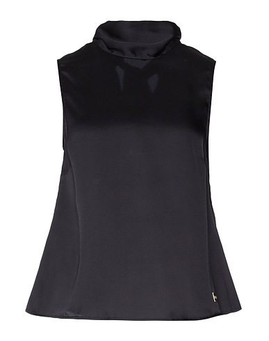TWINSET Top Black 100% Polyester