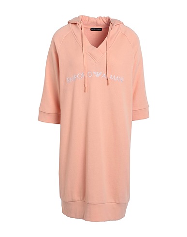 EMPORIO ARMANI Hooded track jacket  UNDERWEAR Blush 60% Cotton, 40% Polyester