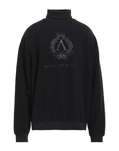 ARIES Sweatshirt Black 100% Cotton