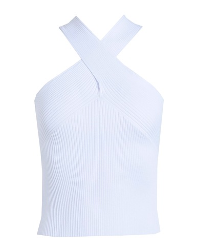 TOPSHOP Top Bianco 54% Nylon, 46% Viscosa