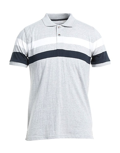 LOST IN ALBION Poloshirt Hellgrau 100% Baumwolle