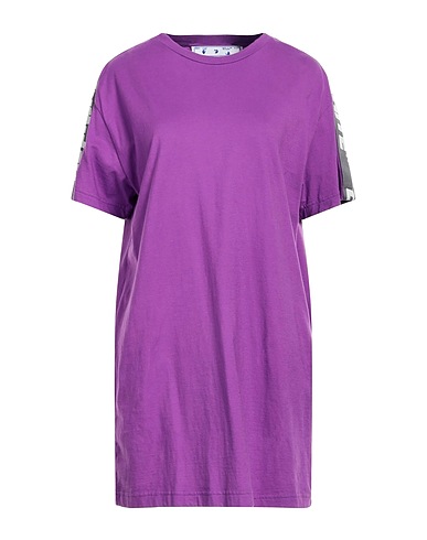 OFF-WHITE™ T-shirt Viola 100% Cotone, Poliestere