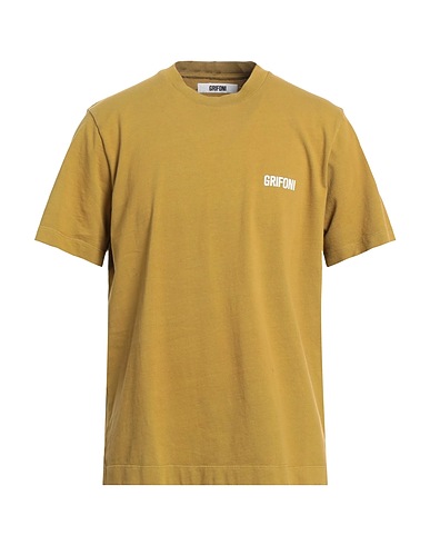 GRIFONI T-shirt Vert sauge 100% Coton