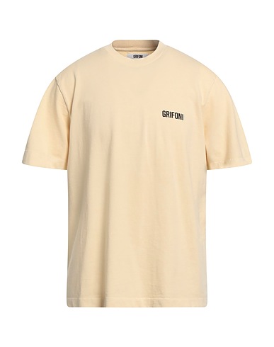 GRIFONI T-shirt Sand 100% Cotton
