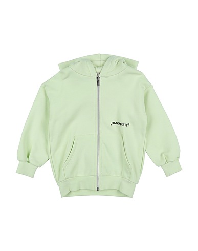 HINNOMINATE Sweatshirt Light green 100% Cotton