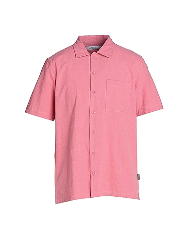 DEDICATED. Checked shirt Antique rose 100% Organic cotton