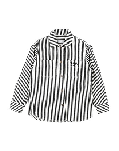 PHILOSOPHY di LORENZO SERAFINI Patterned shirts & blouses Off white 100% Cotton