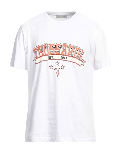 TRUSSARDI T-shirt White 100% Cotton