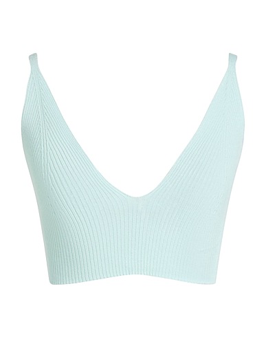 HINNOMINATE Top Sky blue 68% Viscose, 29% Acrylic, 3% Elastane