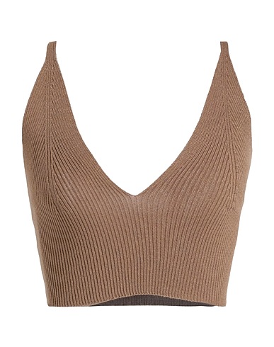 HINNOMINATE Top Taupe 68% Viscose, 29% Acrylic, 3% Elastane
