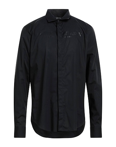 COSTUME NATIONAL Camicie Nero 97% Cotone, 3% Elastan