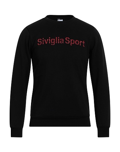 SIVIGLIA Sweatshirt Schwarz 80% Baumwolle, 20% Polyester