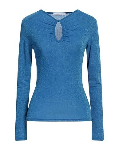 KAOS T-shirt Blue 54% Viscose, 25% Polyester, 15% Polyamide, 6% Elastane