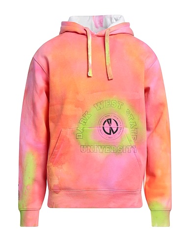 DARKOVELI Hooded track jacket  Orange 80% Cotton, 20% Polyester