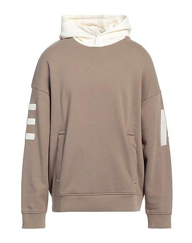 EMPORIO ARMANI Hoodie Hellbraun 100% Baumwolle