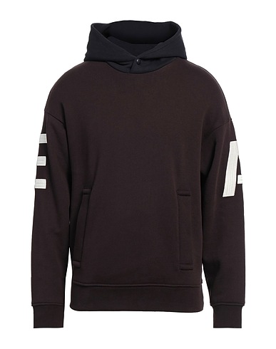 EMPORIO ARMANI Hoodie Dunkelbraun 100% Baumwolle