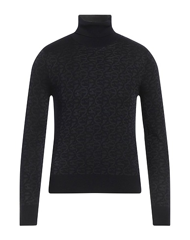 EMPORIO ARMANI Rollkragenpullover Nachtblau 58% Schurwolle, 42% Viskose