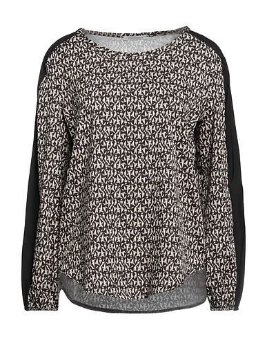 BIANCOGHIACCIO Top Black 97% Polyester, 3% Elastane
