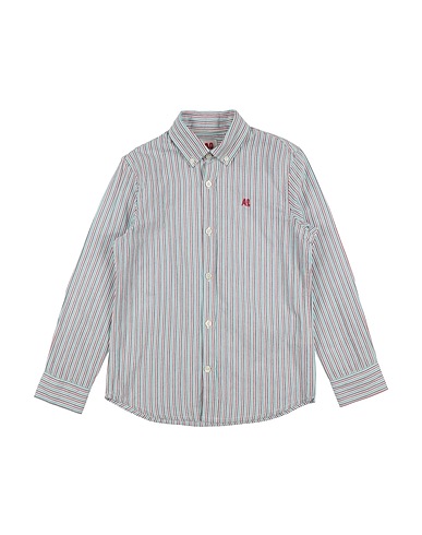 AO76 Patterned shirt White 100% Cotton