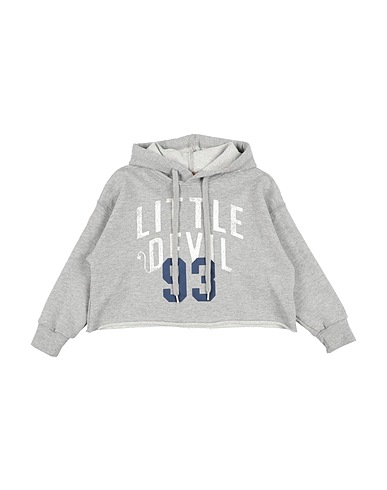 PLEASE Sweatshirt Light grey 100% Cotton