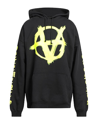VETEMENTS Sweat-shirt Noir 80% Coton, 20% Polyester