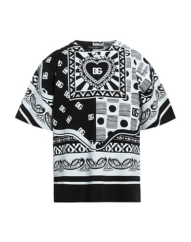 DOLCE&GABBANA T-shirt Black 100% Cotton
