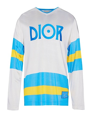 DIOR Ｔシャツ ライトグレー レーヨン 100% / ポリエステル