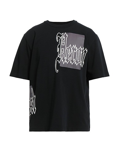 HERON PRESTON T-shirt Black 100% Cotton